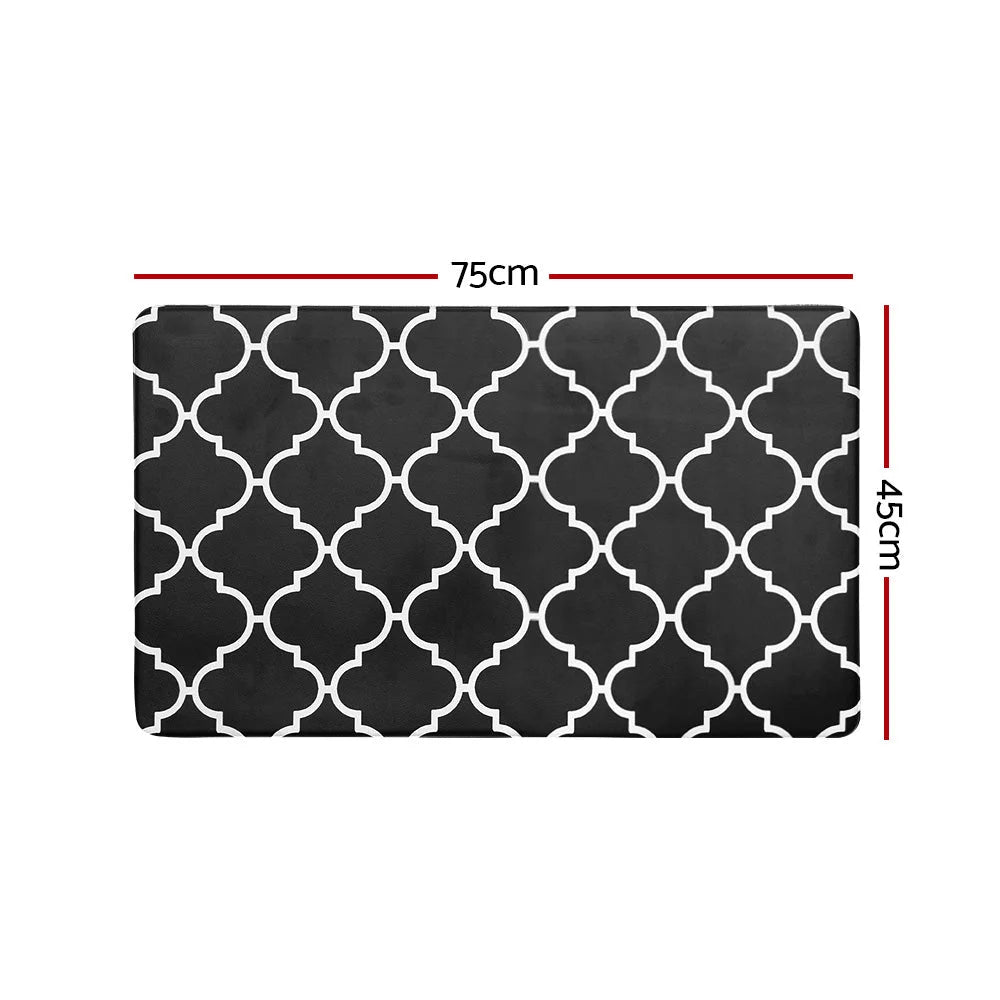Kitchen Mat PVC Floor Rug Carpet Non-Slip 45x75cm - Gina