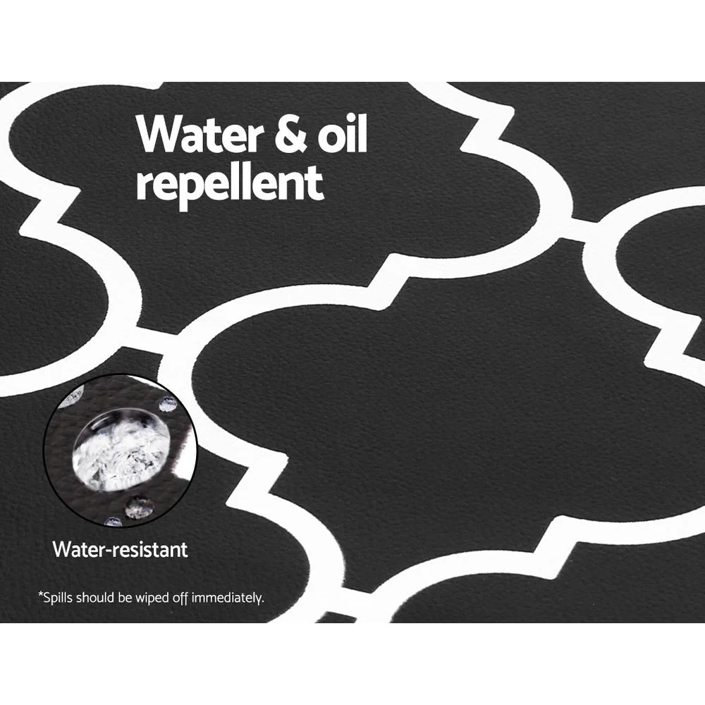 Kitchen Mat PVC Floor Rug Carpet Non-Slip 45x75cm - Gina