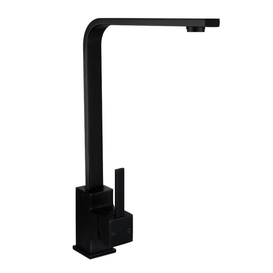 Kitchen Mixer Tap Black - Cefito