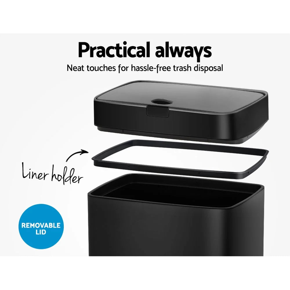 Kitchen Rubbish Bin 45L - Automatic Motion Sensor