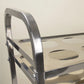 Kitchen Seasoning Cart Premium 2 Tier Stainless Steel 8 Compartment Service Trolley Condiment Holder Spice Bowl