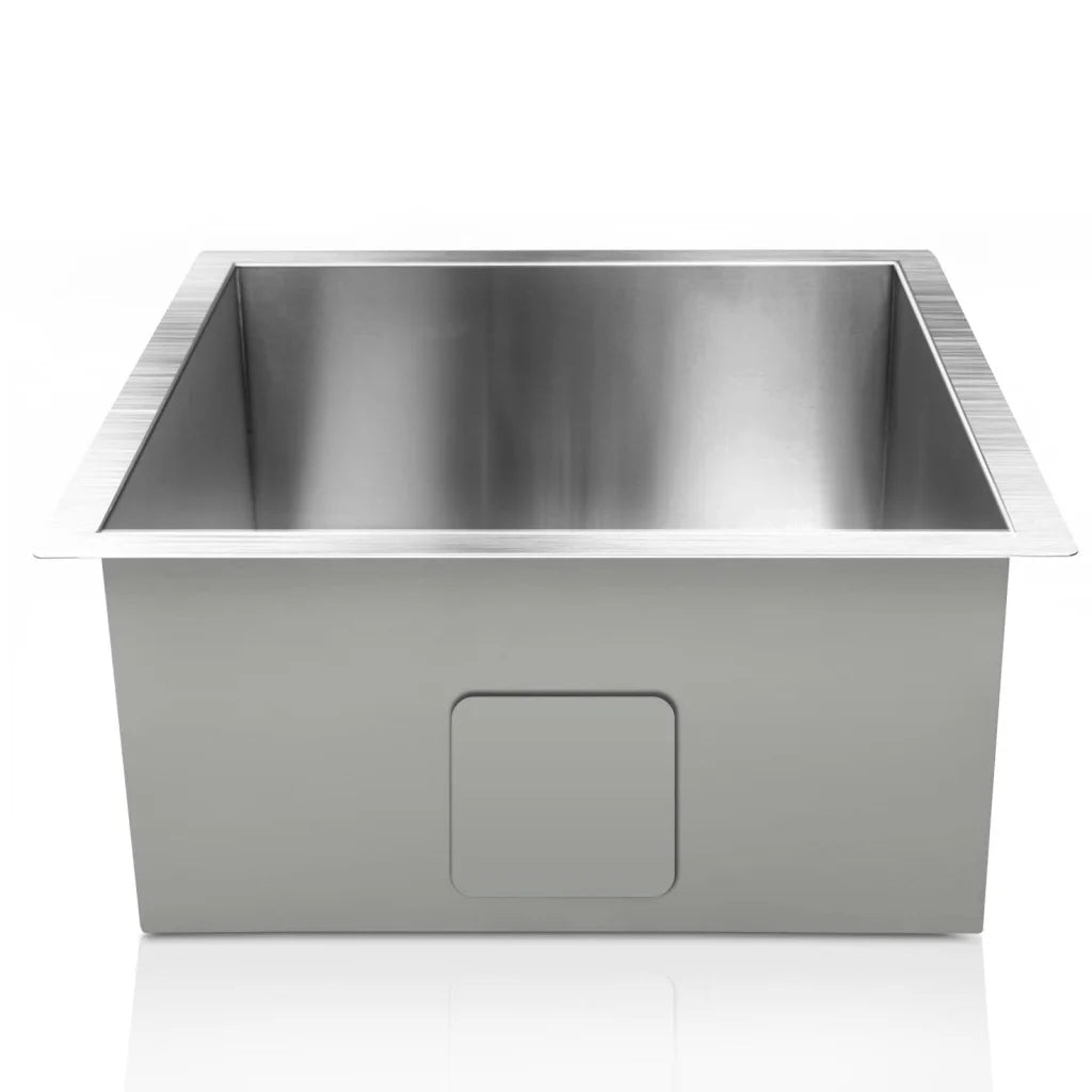 Kitchen Sink 36cm x 36cm Stainless Steel Under/Top/Flush