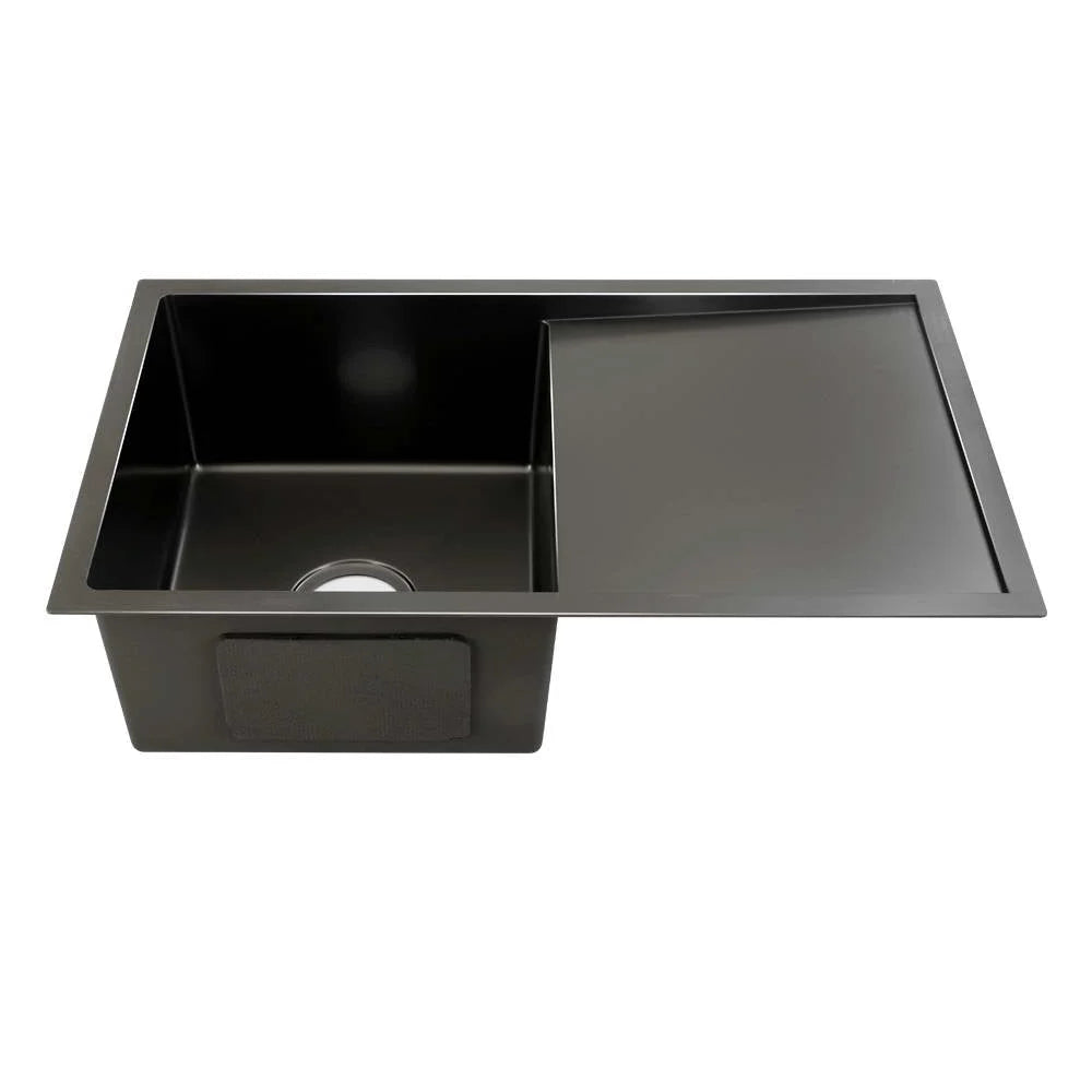 Kitchen Sink 75cm x 45cm Stainless Steel Under/Top/Flush