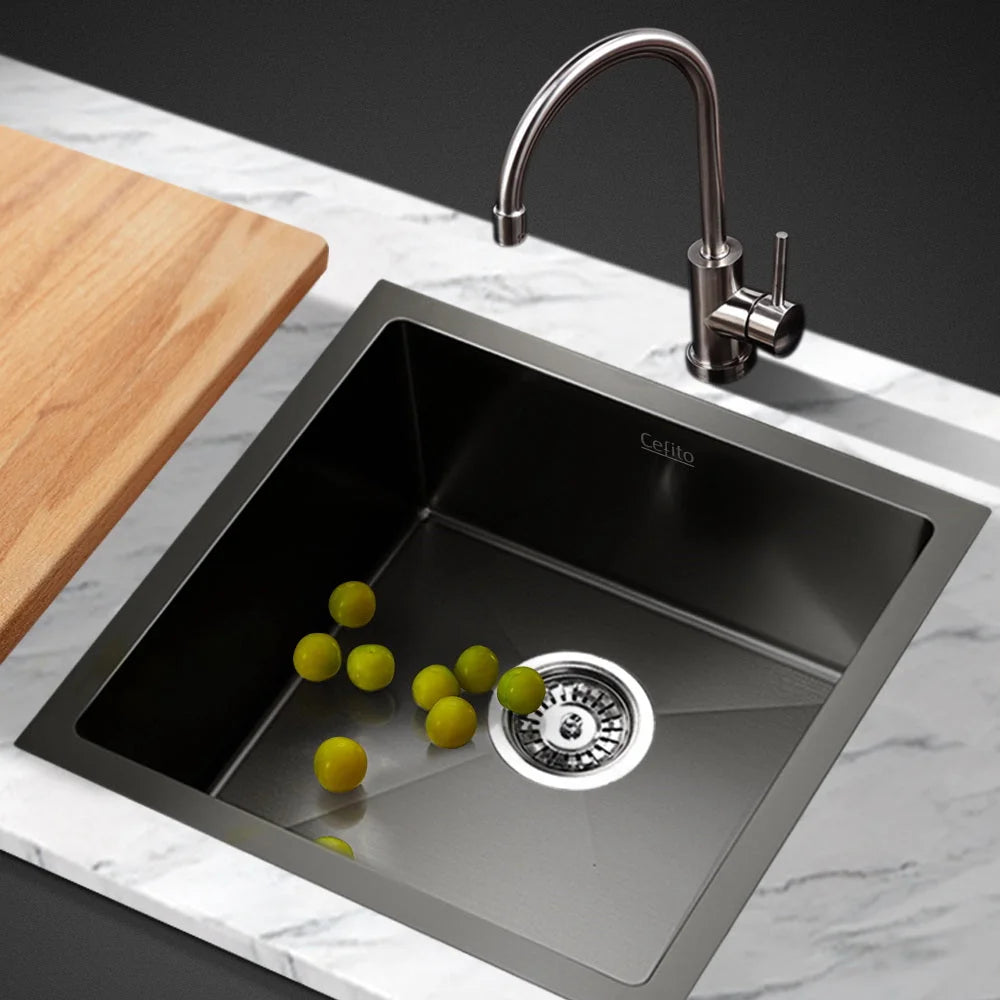Kitchen Sink Stainless Steel 440x440mm Under/Topmount