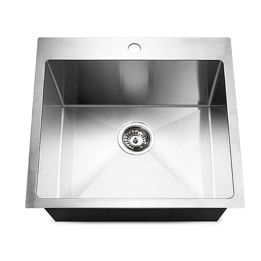 Kitchen Sink Stainless Steel 530x500mm Under/Topmount