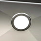 Black steel 600x450mm kitchen sink stainless with storage context and item proportions
