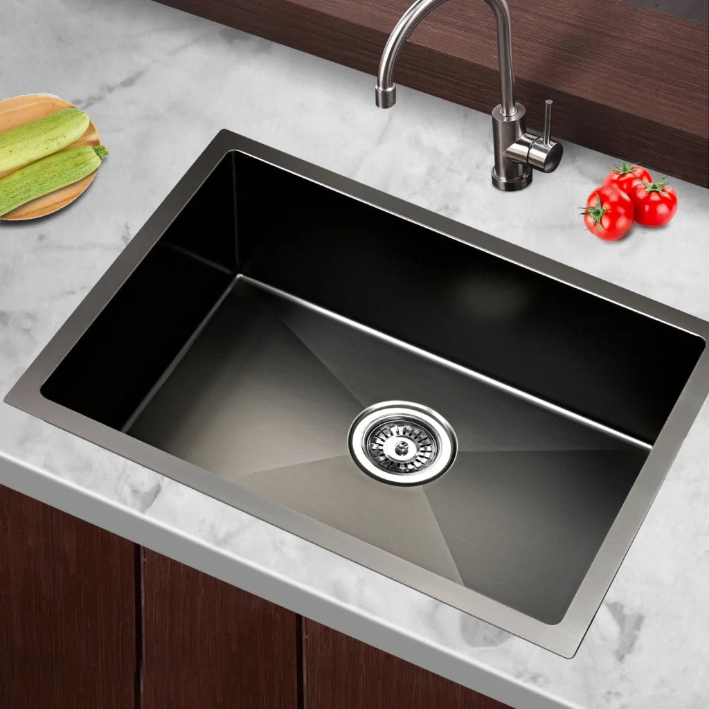 Kitchen Sink Stainless Steel 600x450mm Under/Topmount