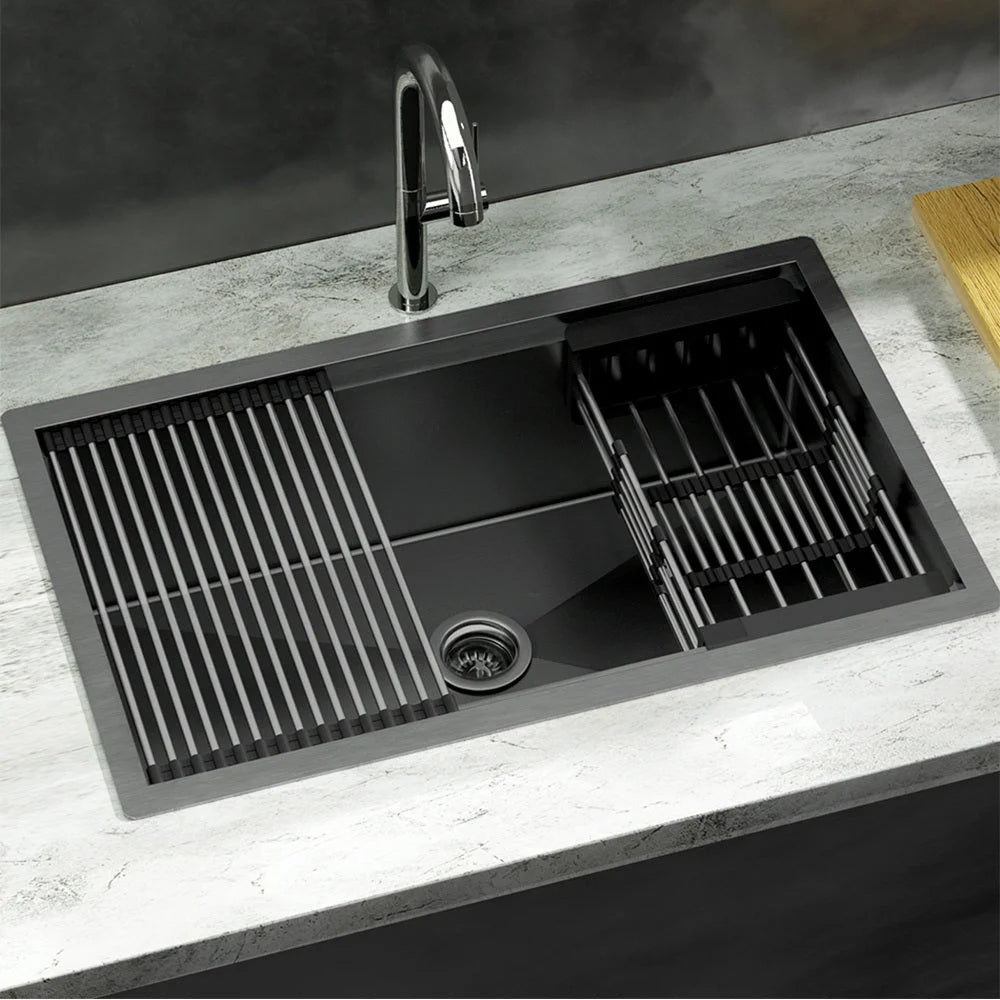 Kitchen Sink Stainless Steel 70X45CM Single Bowl