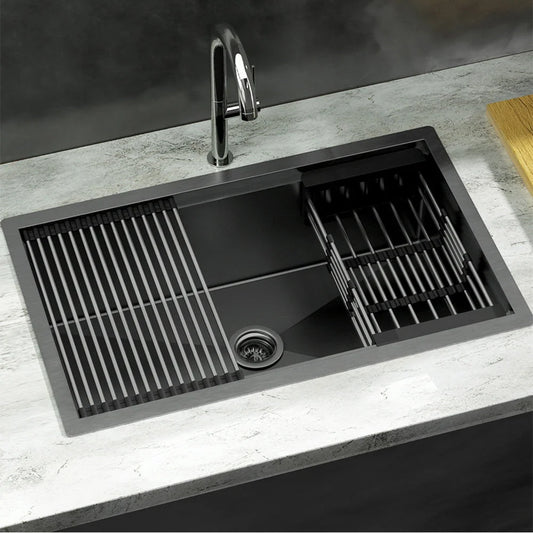 Kitchen Sink Stainless Steel 70X45CM Single Bowl