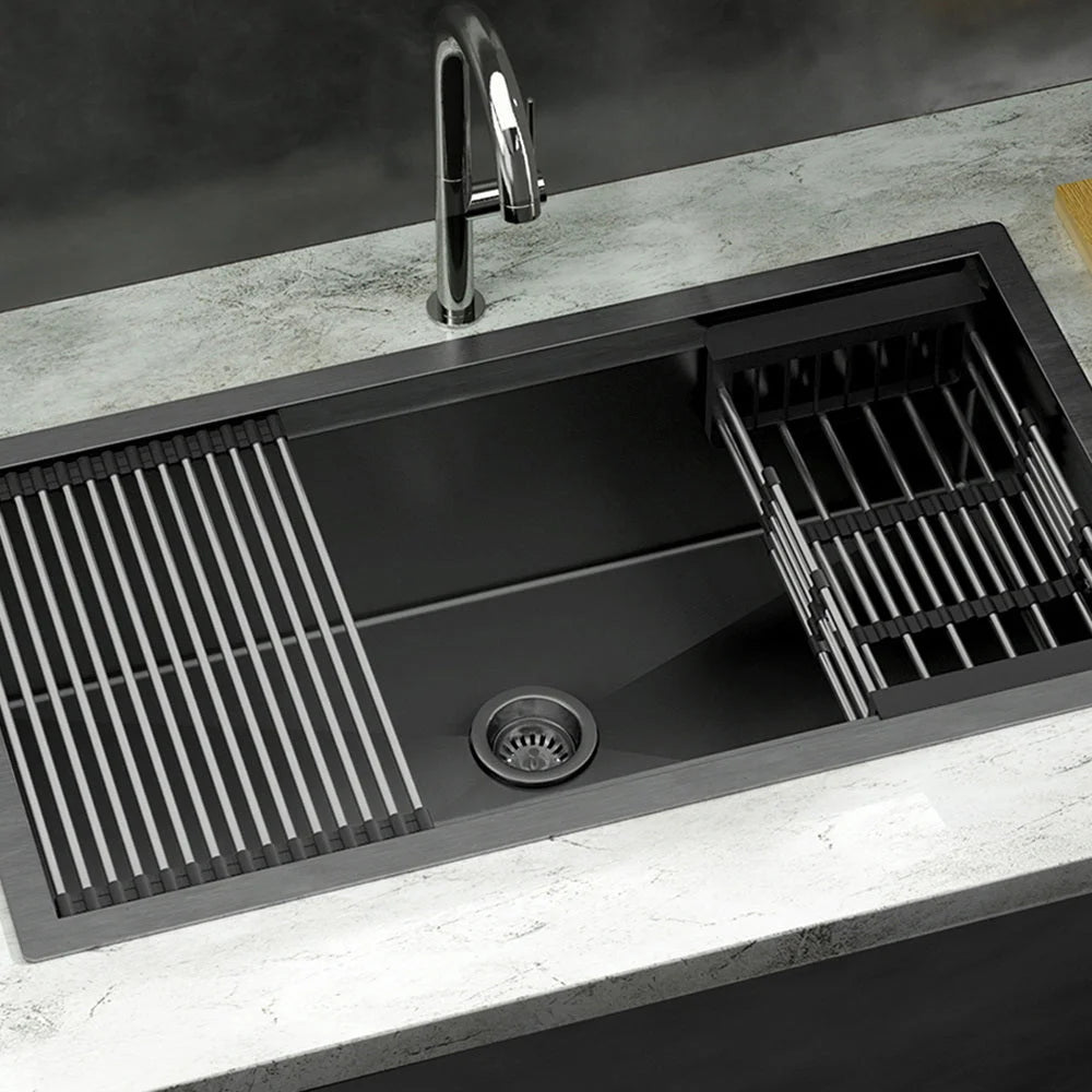 Kitchen Sink Stainless Steel 81X45CM Single