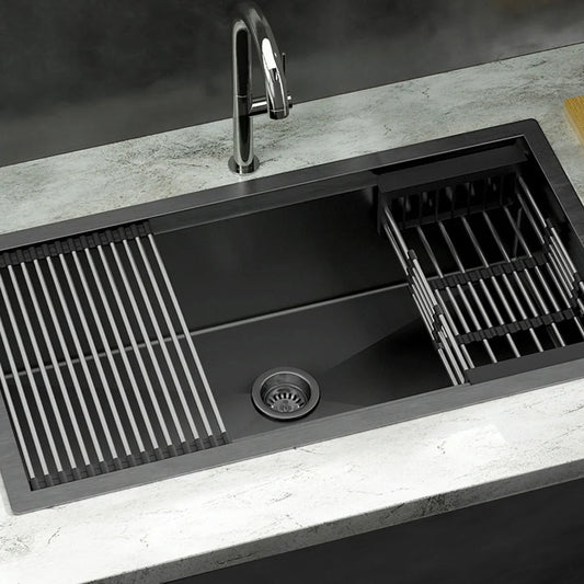 Kitchen Sink Stainless Steel 81X45CM Single Bowl