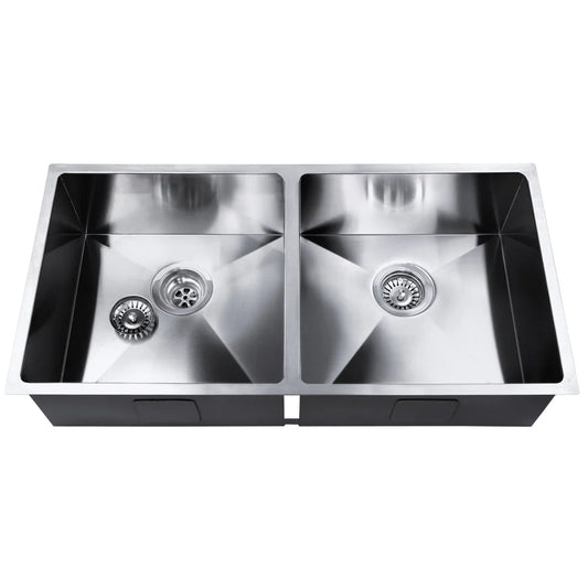 Kitchen Sink Stainless Steel 865x440mm Under/Topmount