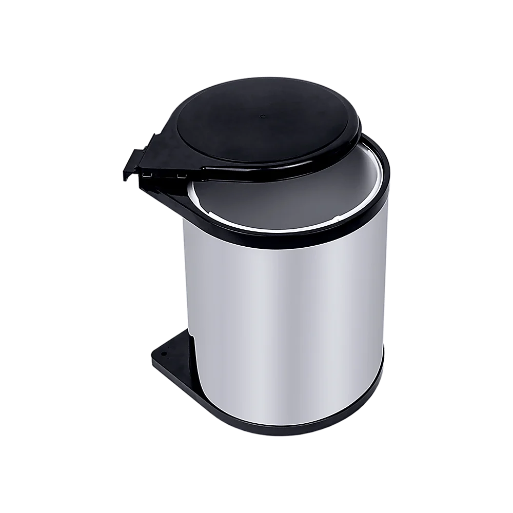 Kitchen Swing Pull Out Bin Stainless Steel Garbage Trash
