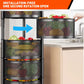 Kitchen Trolley Cart 5-Tier with Wheels for Vegetable &