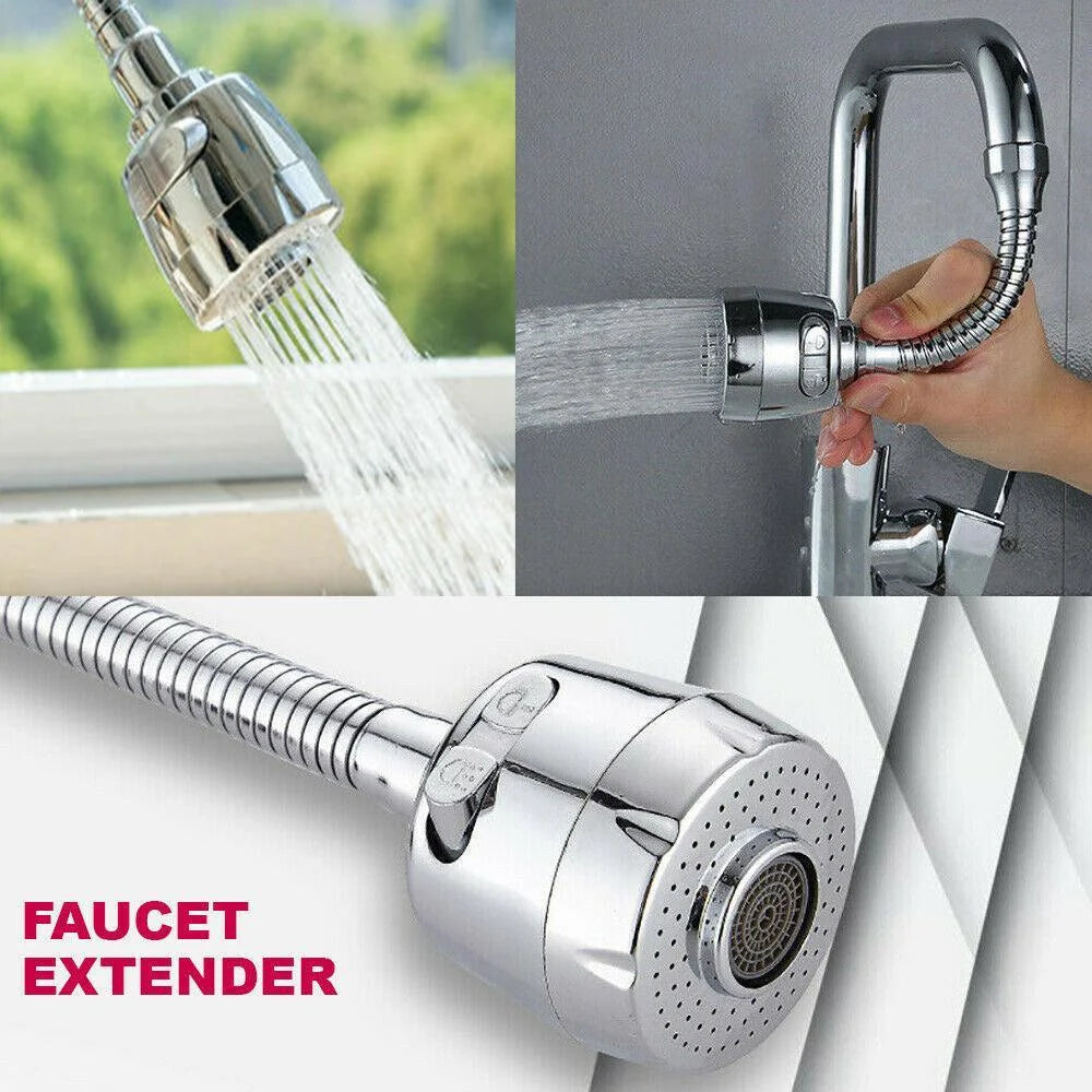 Kitchen Universal Faucet Splash-Proof Head Pressurized