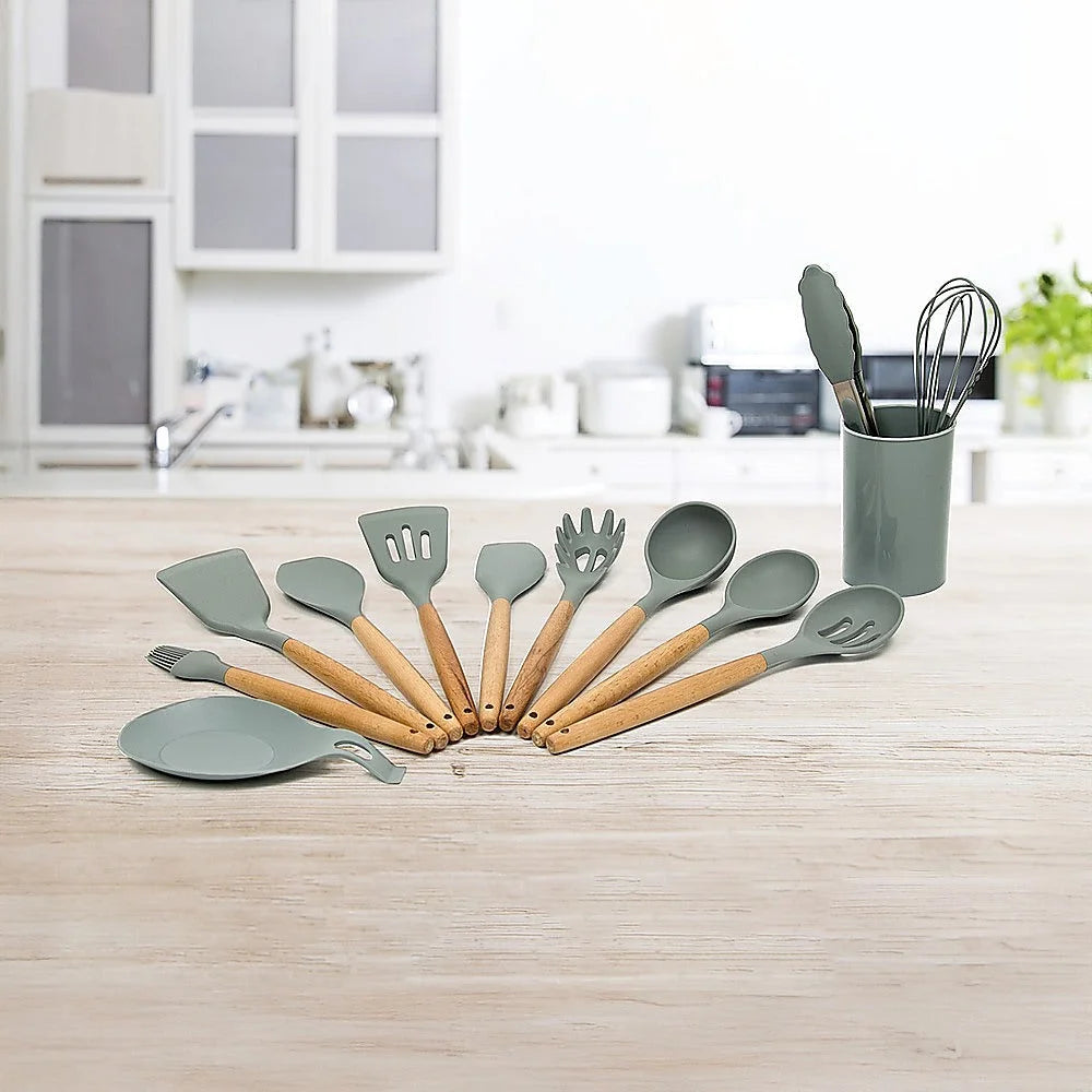 Kitchen Utensils Set 11x for Cooking Baking Silicone