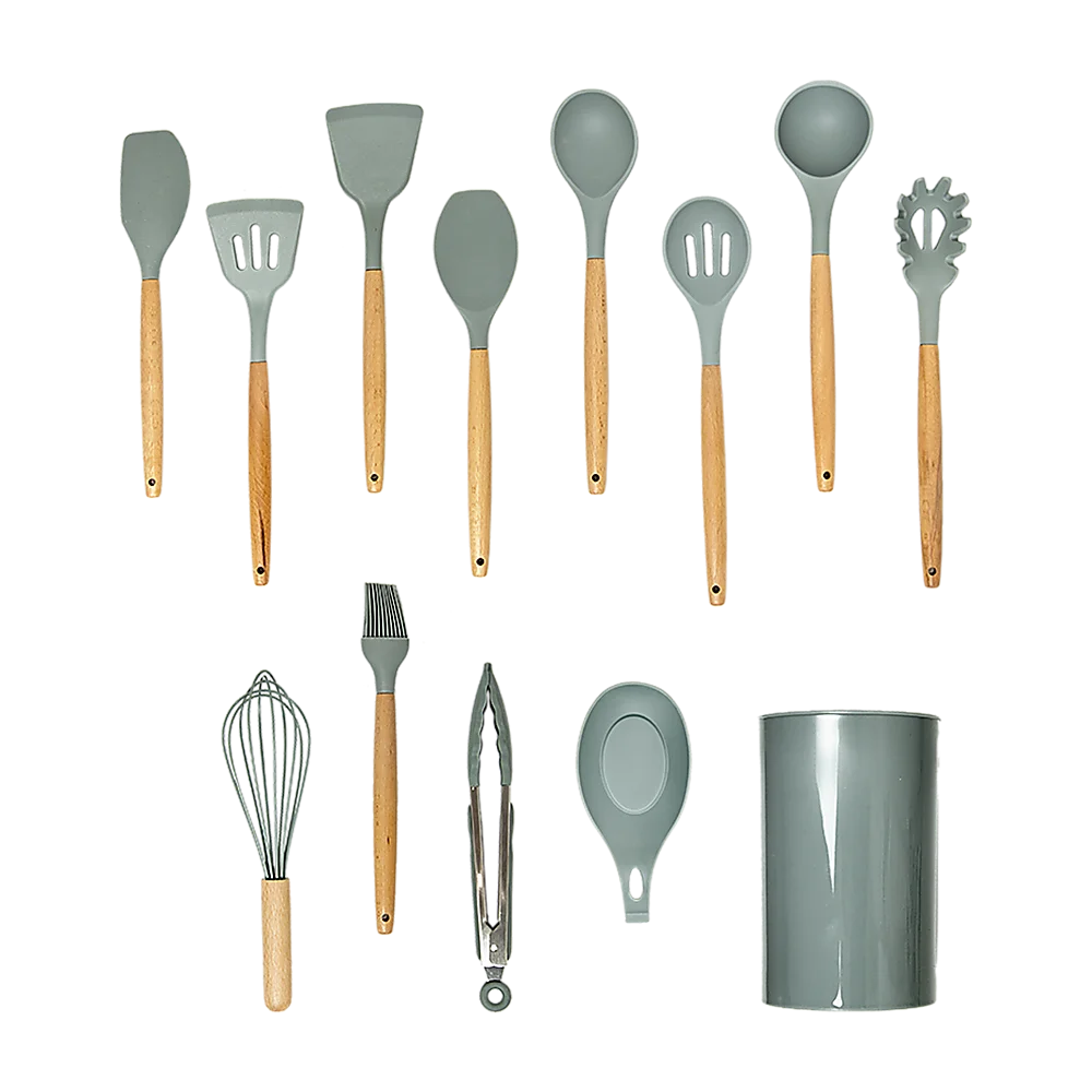 Kitchen Utensils Set 11x for Cooking Baking Silicone