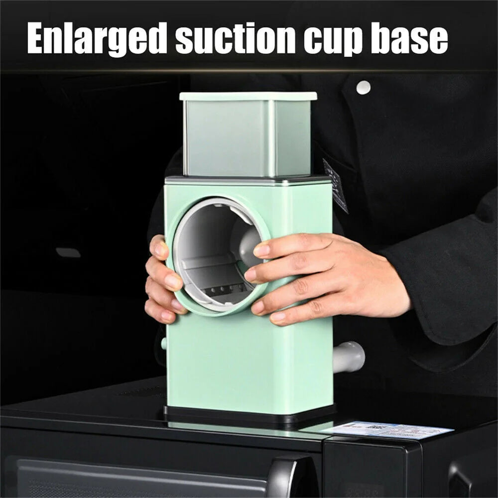 Kitchen Vegetable Food Manual Rotary Drum Grater Chopper