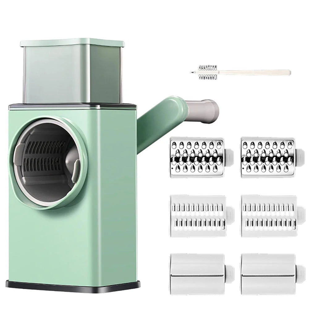 Kitchen Vegetable Food Manual Rotary Drum Grater Chopper