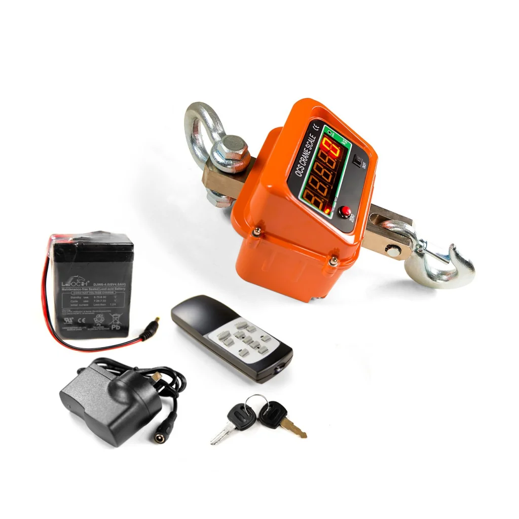 Klika 3 Tonne Industrial Hanging Crane Scale - Tools >