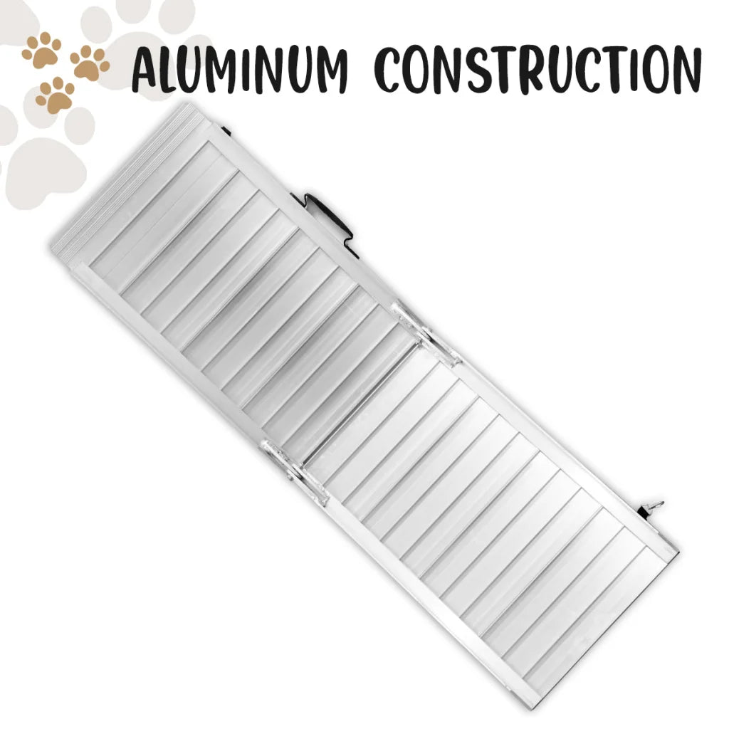 Klika Foldable Aluminium Dog Ramp - 122 x 38 cm - Pet Care