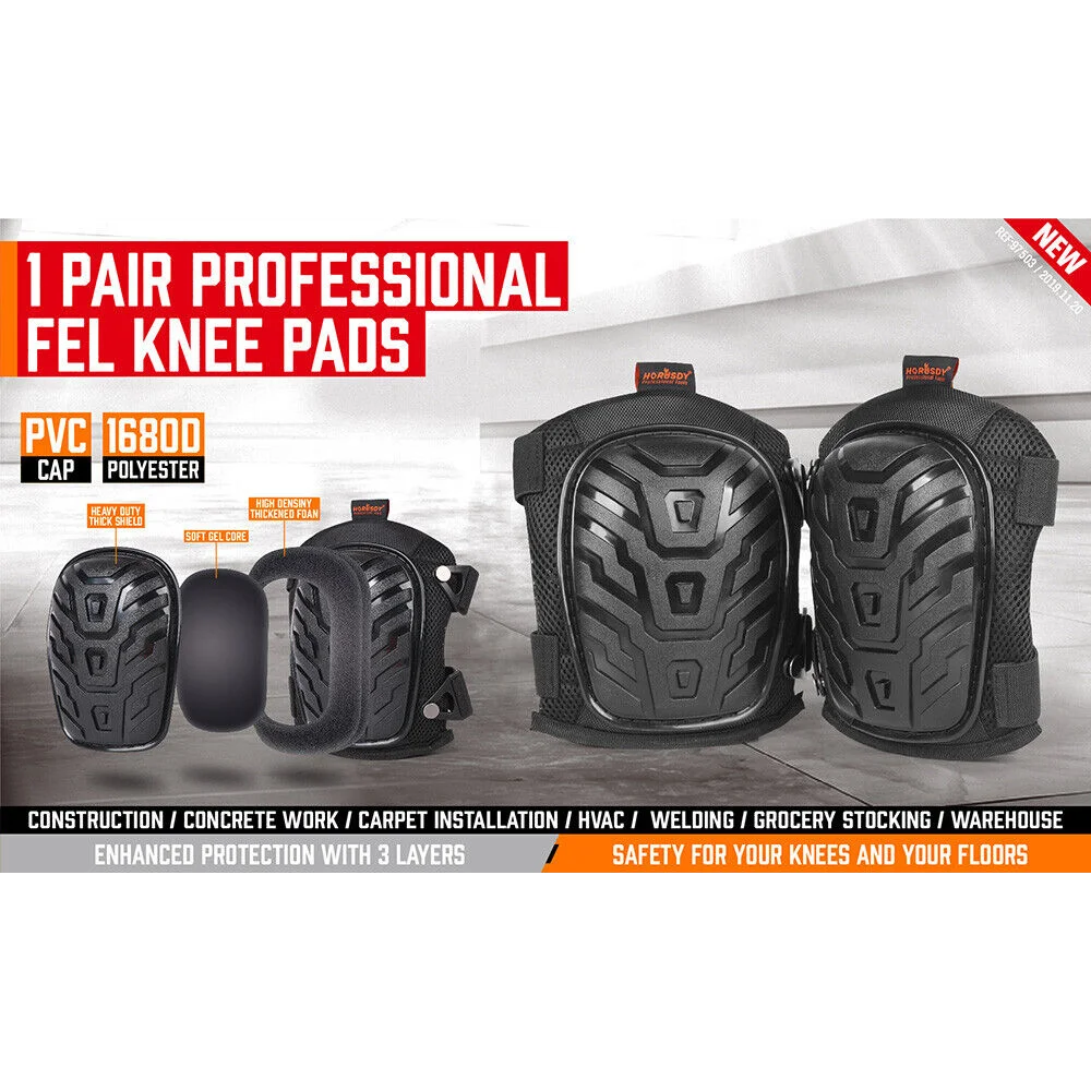 Knee Pads HORUSDY Work Safety Senior Gel Cushion High