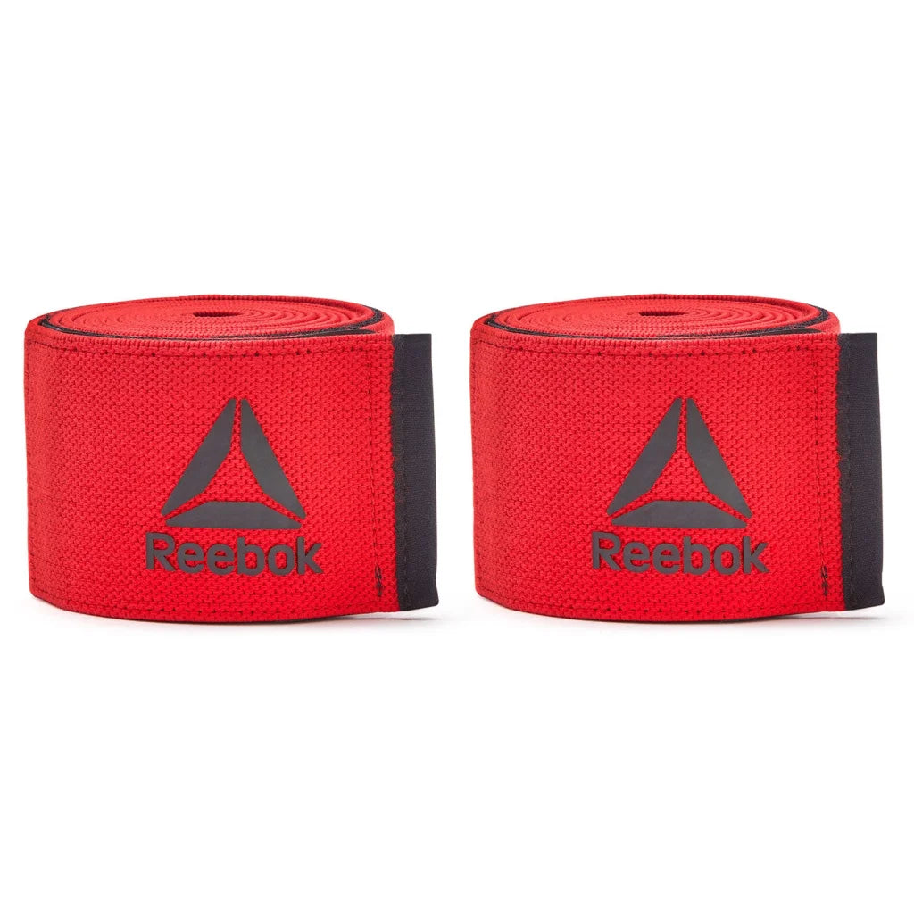 Knee Wraps Red Reebok - Sports & Fitness