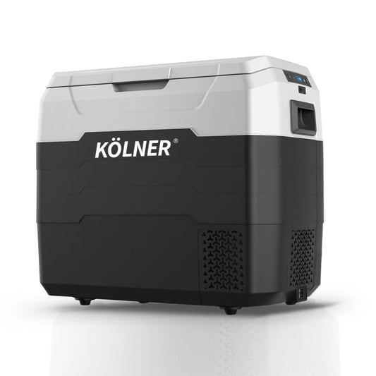 Kolner 50l Fridge Freezer Cooler 12/24/240v Camping
