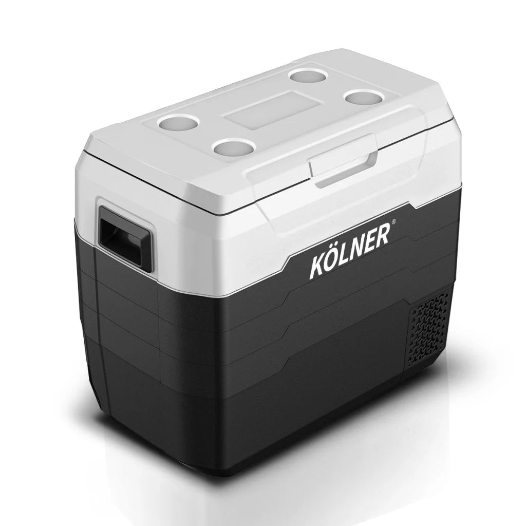 Kolner 50l Fridge Freezer Cooler 12/24/240v Camping