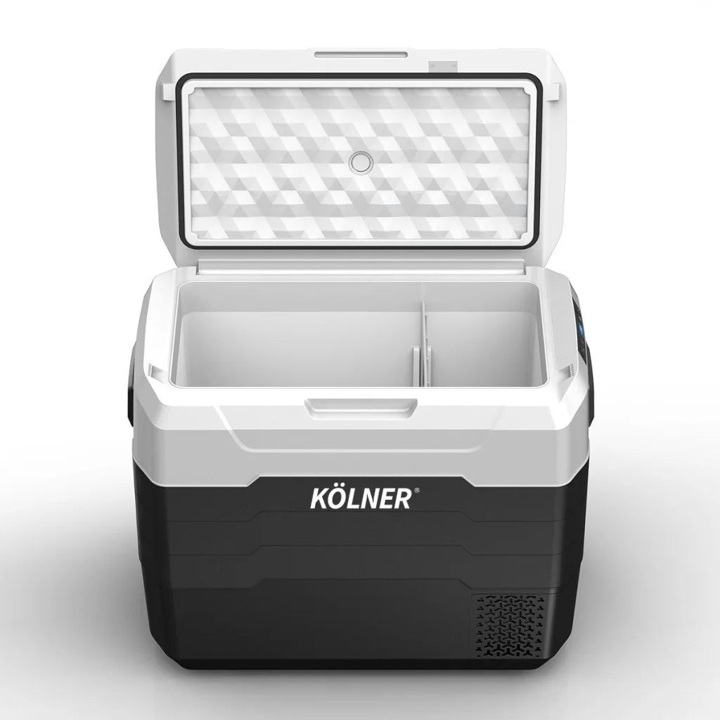 Kolner 50l Fridge Freezer Cooler 12/24/240v Camping