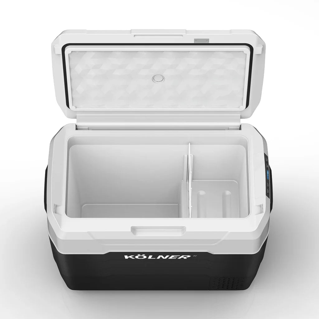 Kolner 50l Fridge Freezer Cooler 12/24/240v Camping