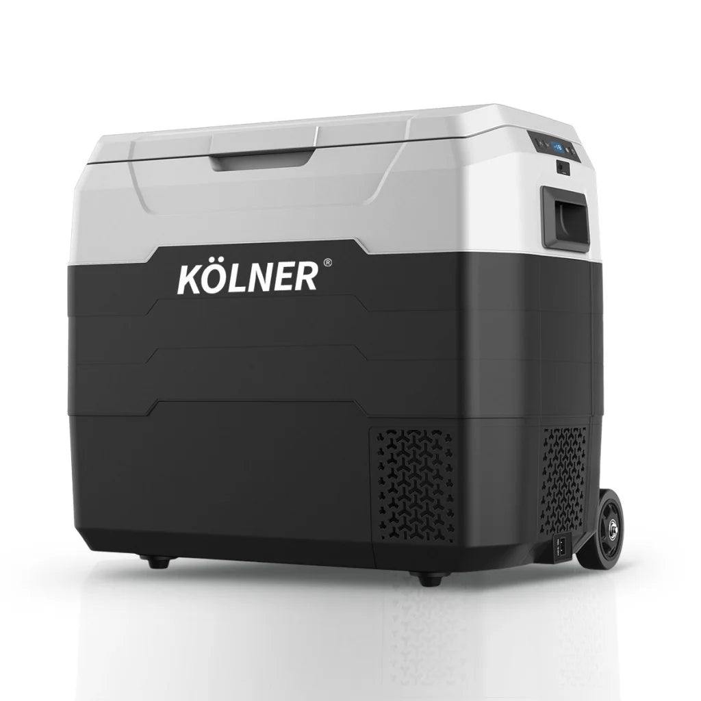 Kolner 50l Fridge Freezer Cooler 12/24/240v Camping