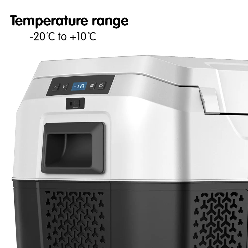 Kolner 50l Fridge Freezer Cooler 12/24/240v Camping