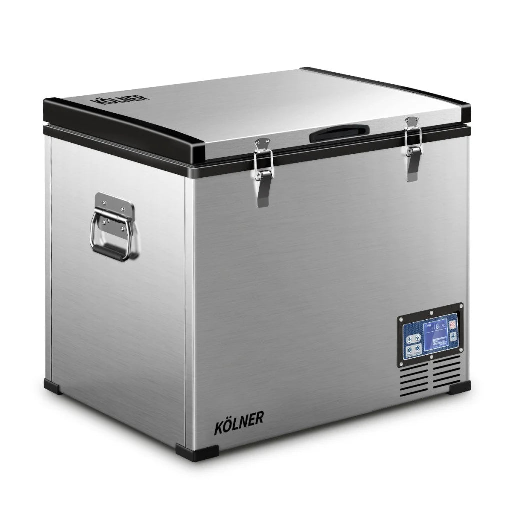 Kolner 75l Portable Fridge Chest Freezer With Lcd Panel