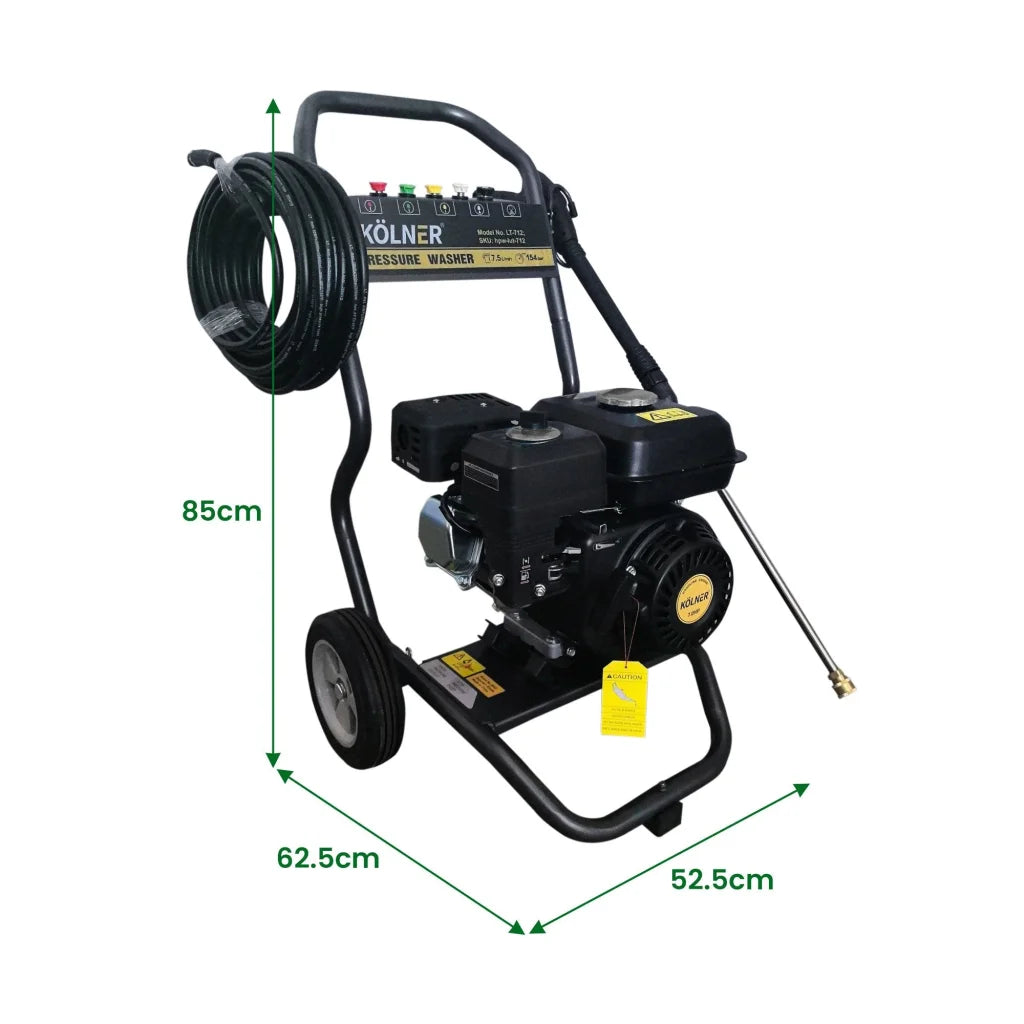 Kolner LT-712 High Pressure Washer 2200PSI 7.5LPM - Auto