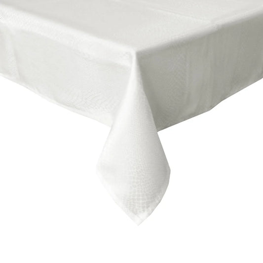 Komodo Jacquard Tablecloth Ivory 135 x 180 cm - Home &
