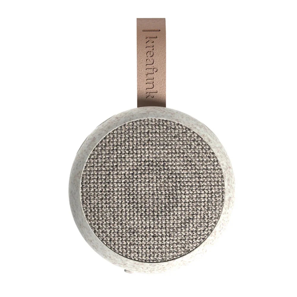 Kreafunk Ago 2 Fabric Bluetooth Speaker - Wheat - Audio &
