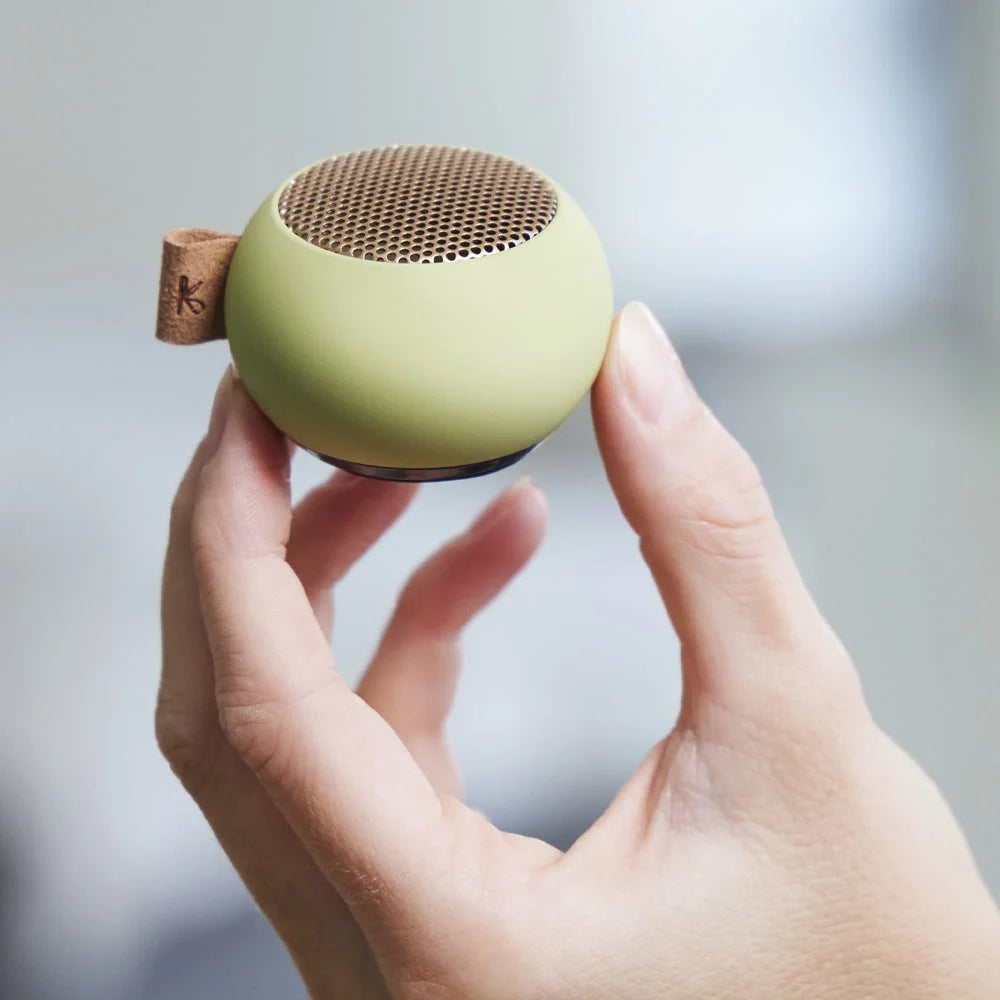 Kreafunk Ago Mini Bluetooth Speaker - Dusty Green - Audio &