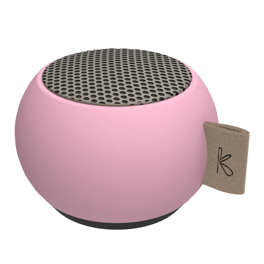 Kreafunk Ago Mini Bluetooth Speaker - Fresh Pink - Audio &