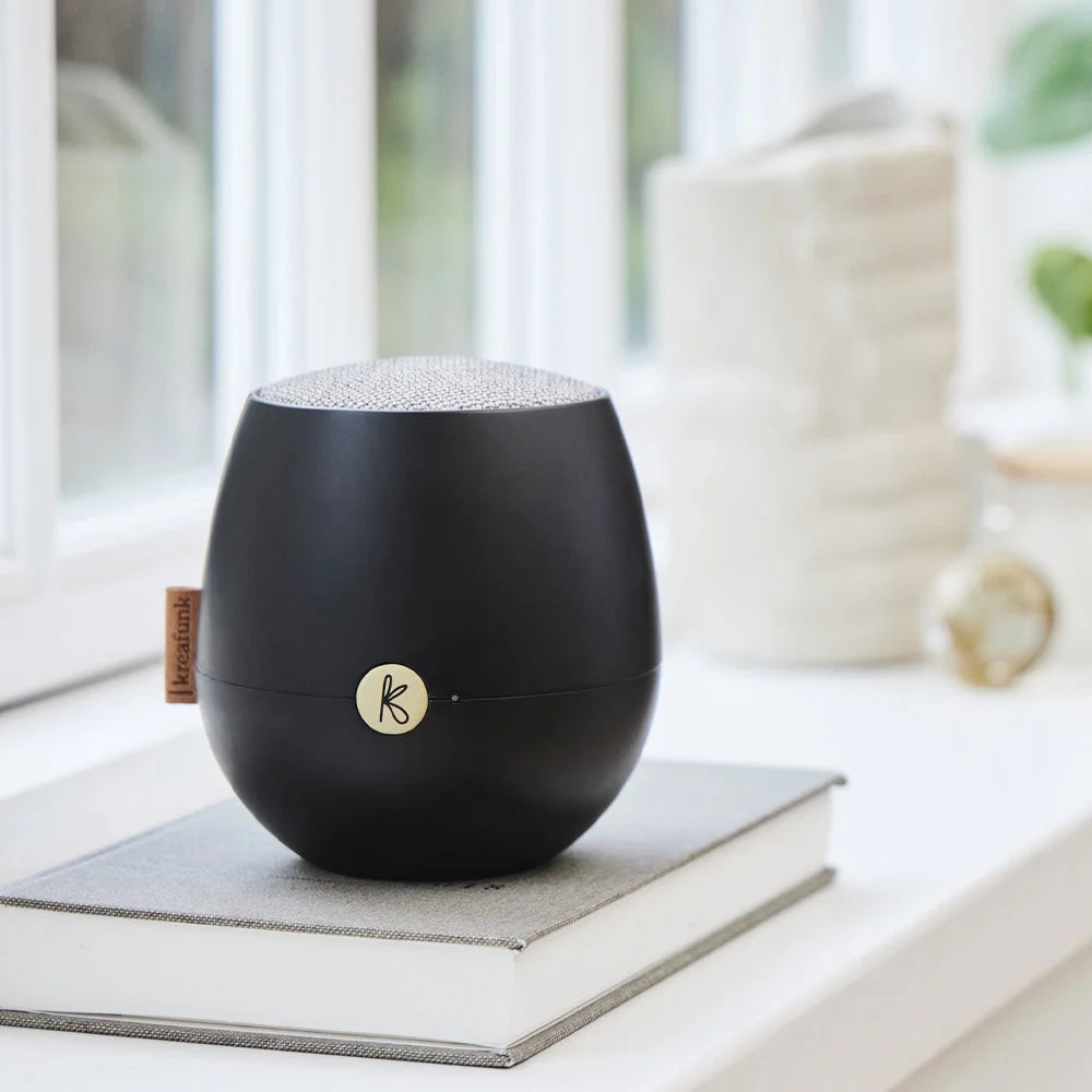 Kreafunk Ajazz 2 Bluetooth Speaker - Black - Audio & Video