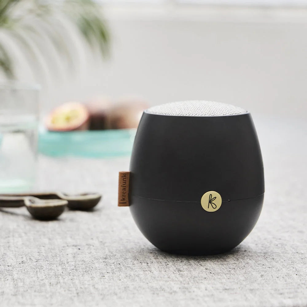 Kreafunk Ajazz 2 Bluetooth Speaker - Black - Audio & Video