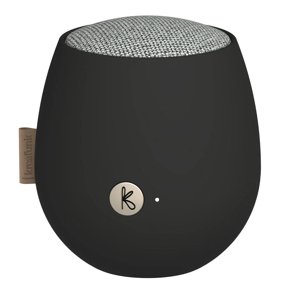 Kreafunk Ajazz 2 Bluetooth Speaker - Black - Audio & Video