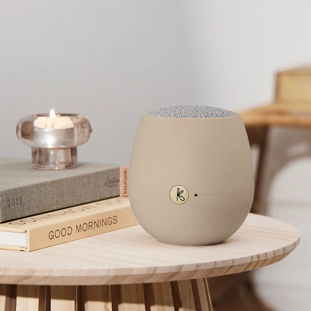 Kreafunk Ajazz 2 Bluetooth Speaker - Ivory Sand - Audio &