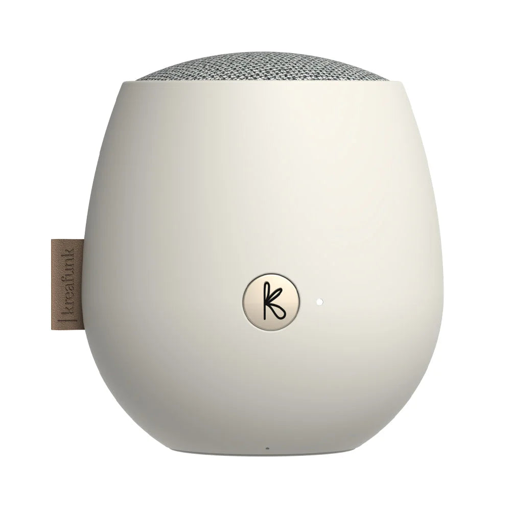 Kreafunk Ajazz 2 Bluetooth Speaker - White - Audio & Video