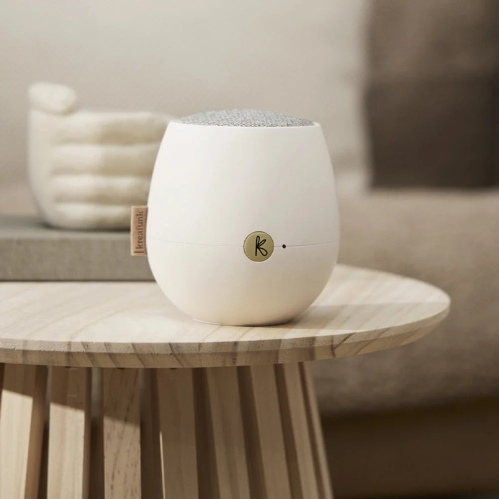 Kreafunk Ajazz 2 Bluetooth Speaker - White - Audio & Video