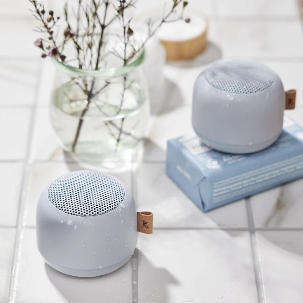 Kreafunk Alight Bluetooth Speaker cloudy blue audio video speakers