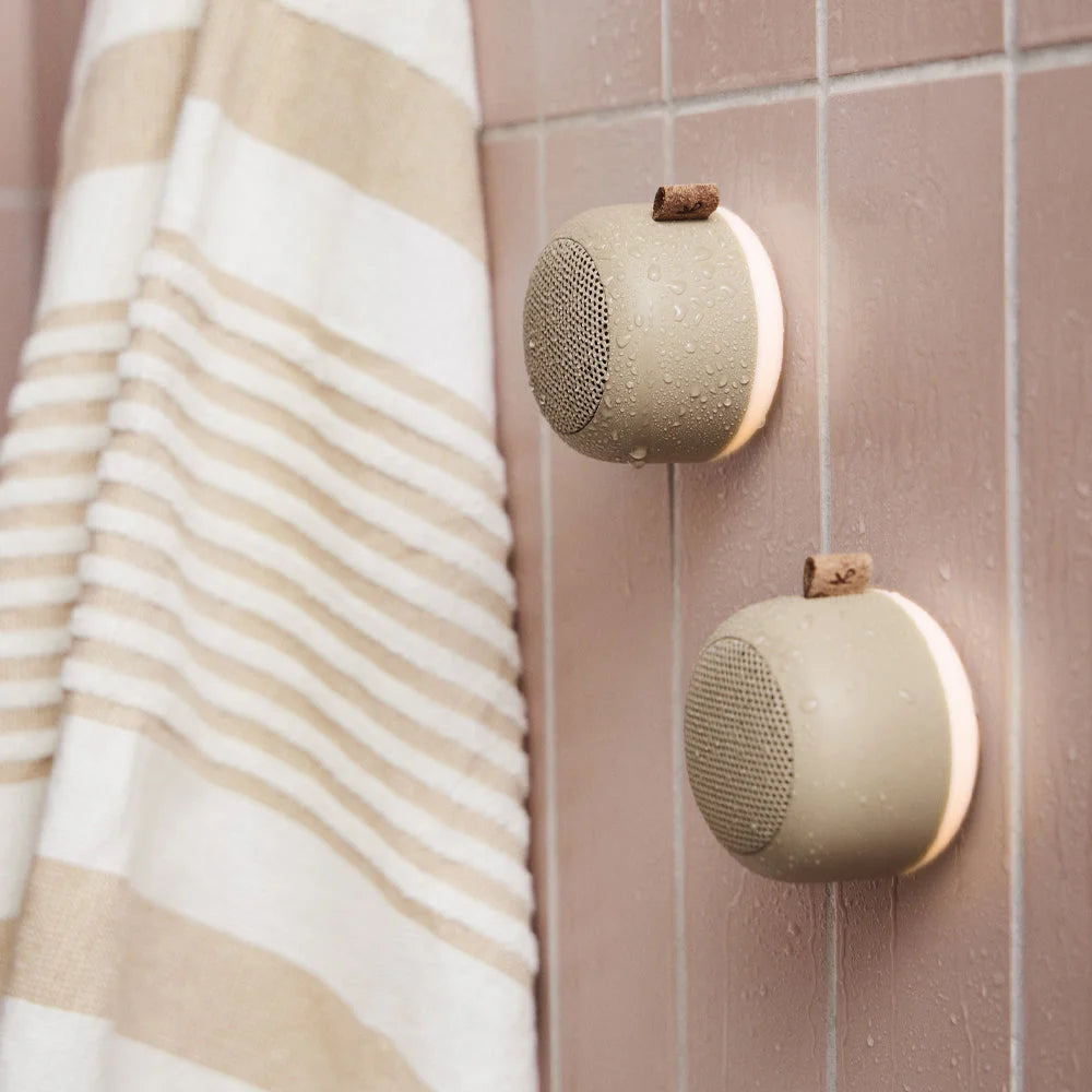 Kreafunk Alight Bluetooth Speaker Ivory Sand