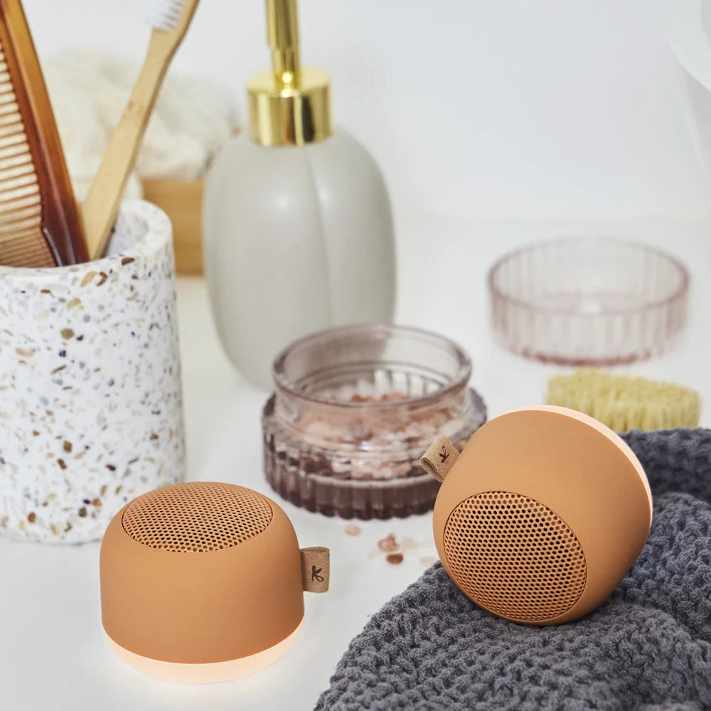 Kreafunk Alight Bluetooth Speaker - Waffle Orange - Audio &