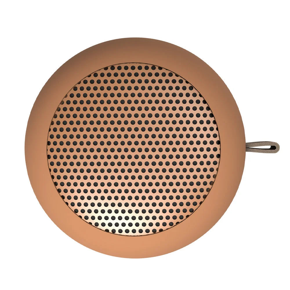 Kreafunk Alight Bluetooth Speaker - Waffle Orange - Audio &
