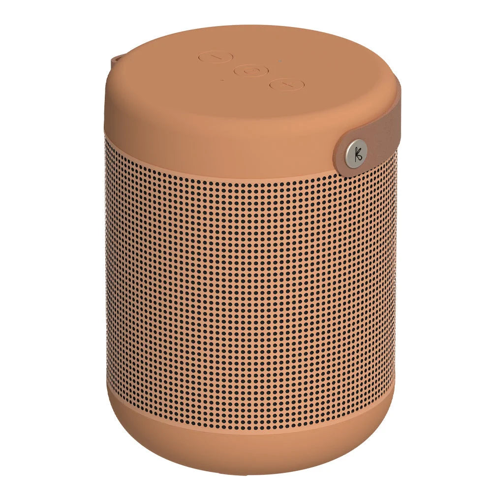 Kreafunk Amajor 2 Bluetooth Speaker - Cotta Orange - Audio